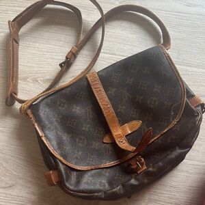 Louis Vuitton Brown Crossbody Bag